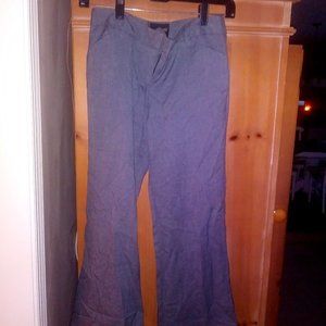Girls Gray/Black Dress pants